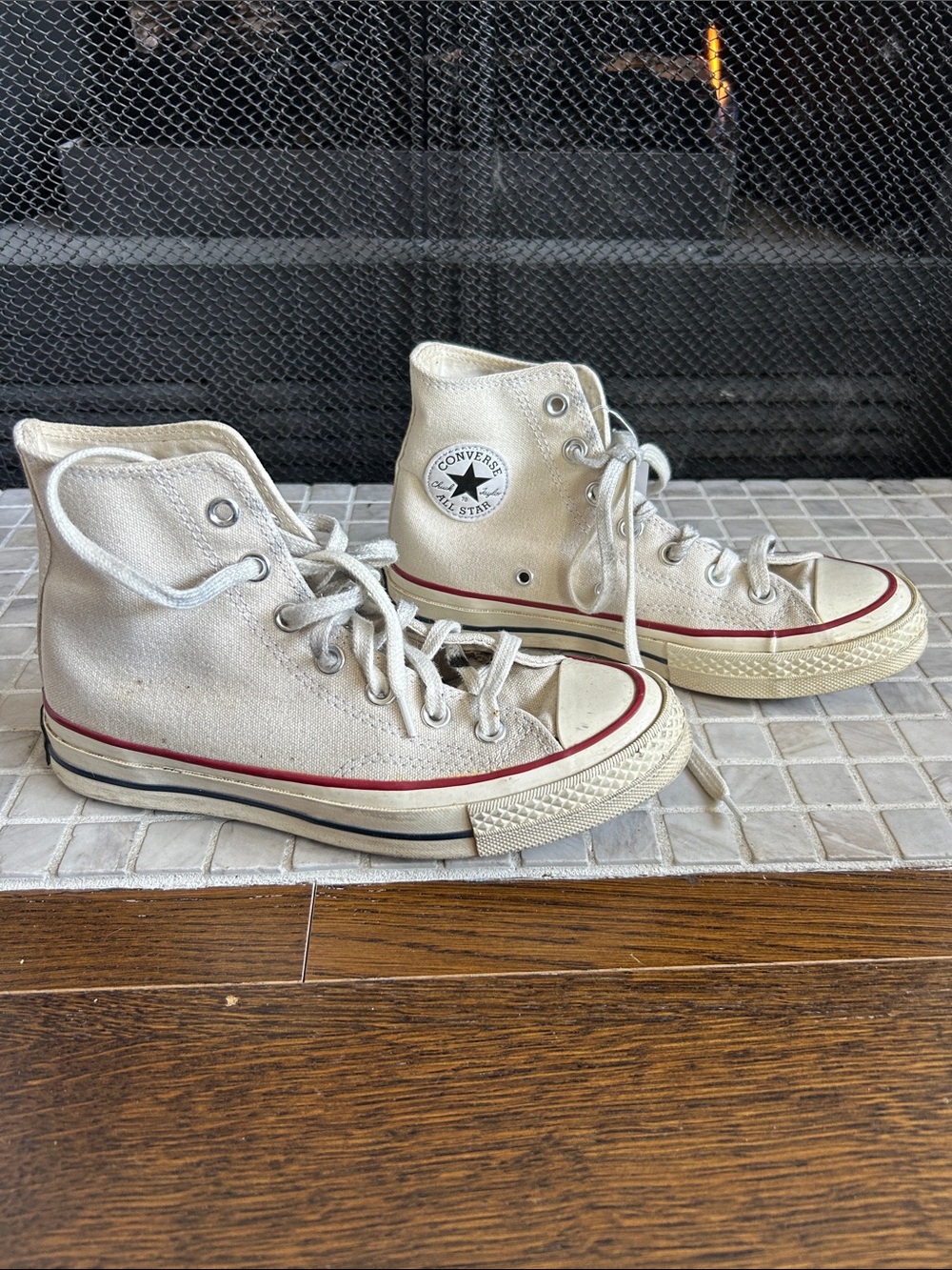 Off White Classic Converse All Stars